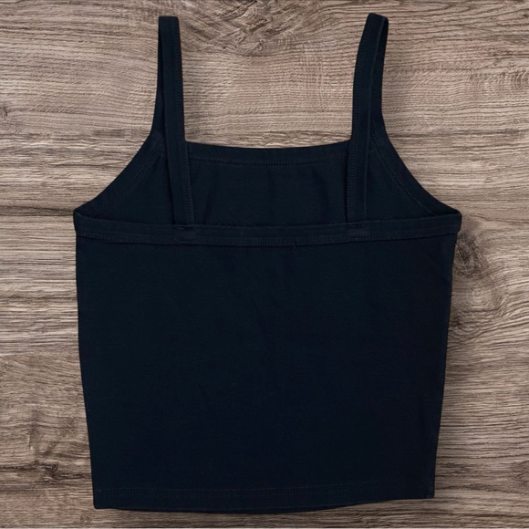 Dolls Kill dELiA*s Black Tank with Butterfly Graphic - Picture 2 of 3